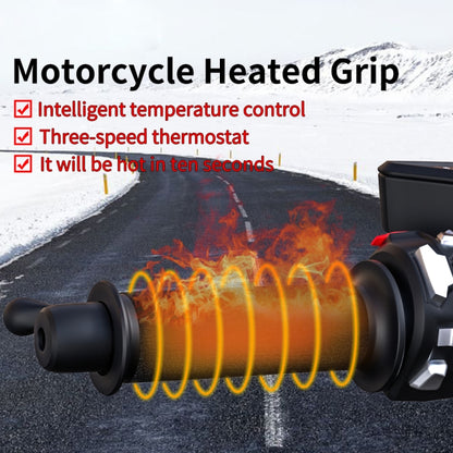 CS-974A1 Motorcycle Scooter Smart Three Gear Temperature Control Electric Hand Grip Cover Heated Grip Handlebar - Grips by PMC Jewellery | Online Shopping South Africa | PMC Jewellery