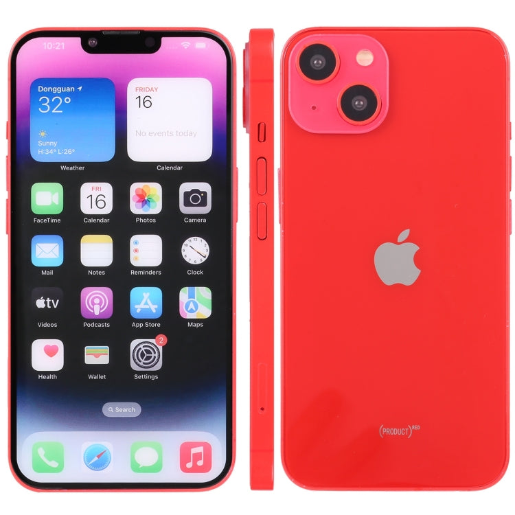 For iPhone 14 Color Screen Non-Working Fake Dummy Display Model(Red) - For iPhone & iPad by PMC TechLife | Online Shopping South Africa | PMC TechLife