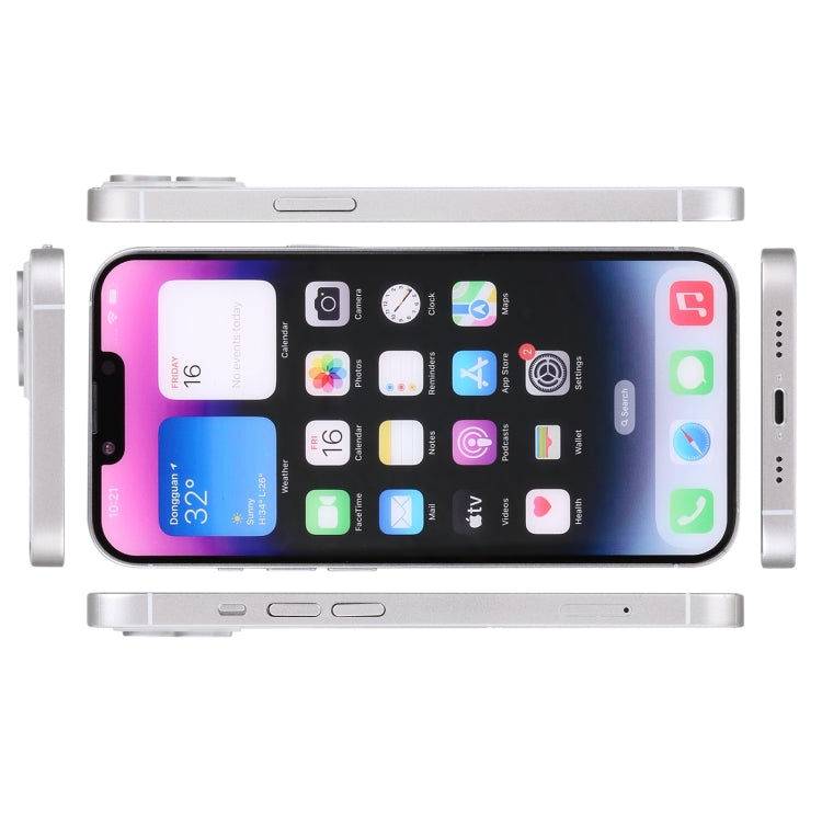 For iPhone 14 Color Screen Non-Working Fake Dummy Display Model(Starlight) - For iPhone & iPad by PMC TechLife | Online Shopping South Africa | PMC TechLife