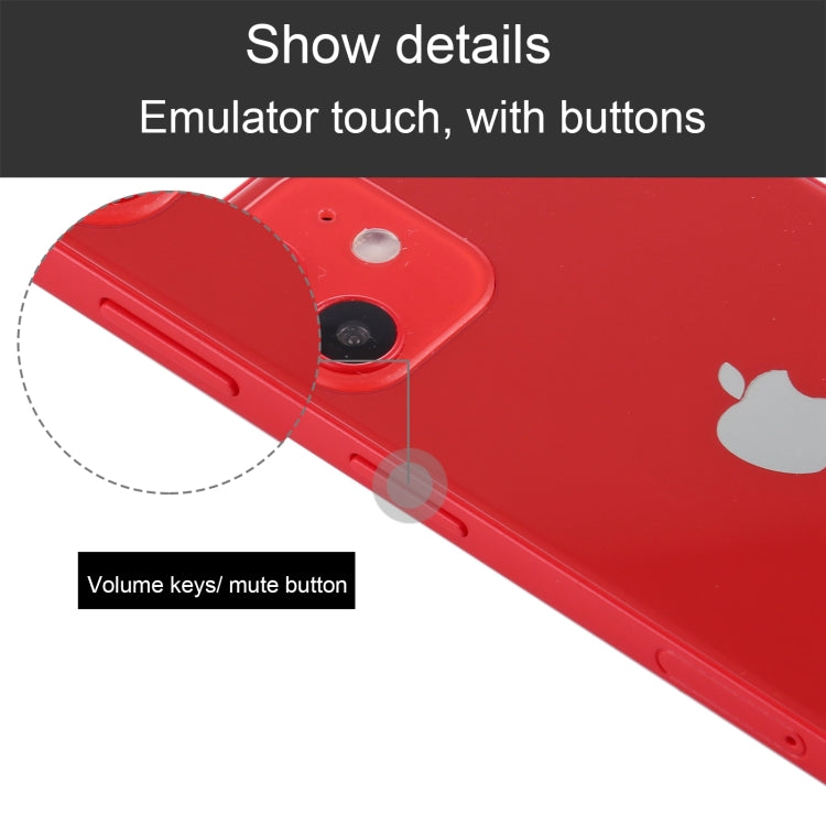 For iPhone 12 mini Black Screen Non-Working Fake Dummy Display Model (Red) - For iPhone & iPad by PMC Jewellery | Online Shopping South Africa | PMC Jewellery | Buy Now Pay Later Mobicred