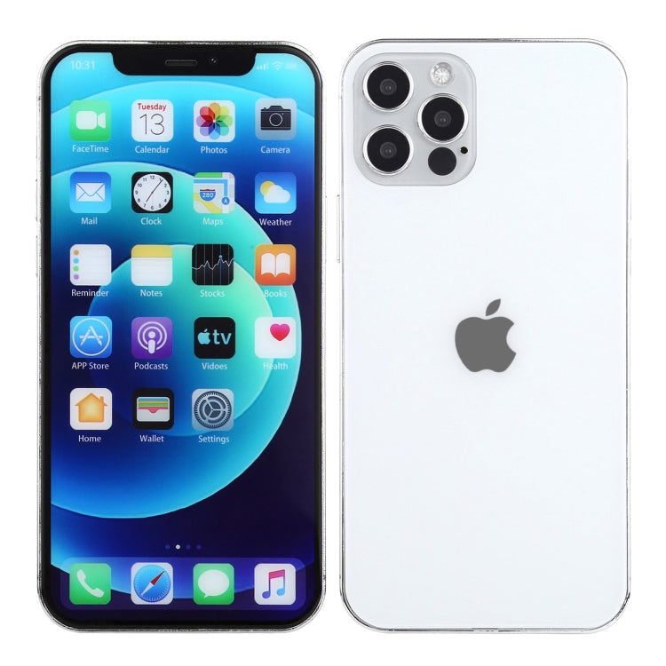 For iPhone 12 Pro Max Color Screen Non-Working Fake Dummy Display Model(Silver) - For iPhone & iPad by PMC TechLife | Online Shopping South Africa | PMC TechLife