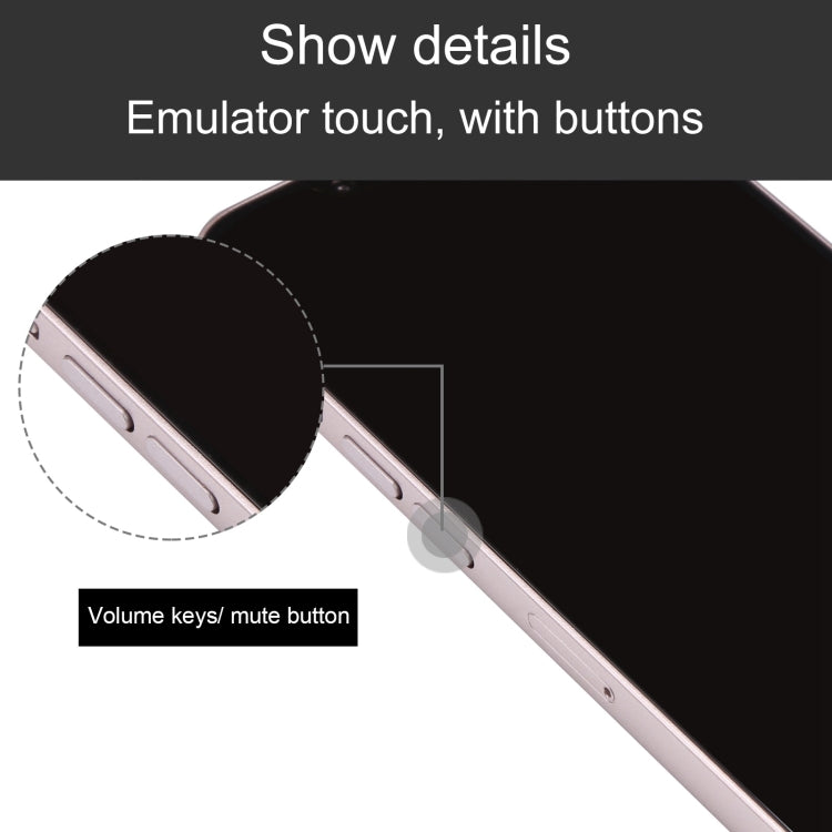 For iPhone 13 Black Screen Non-Working Fake Dummy Display Model (Pink) - free shipping - PMC Jewellery - Order now!