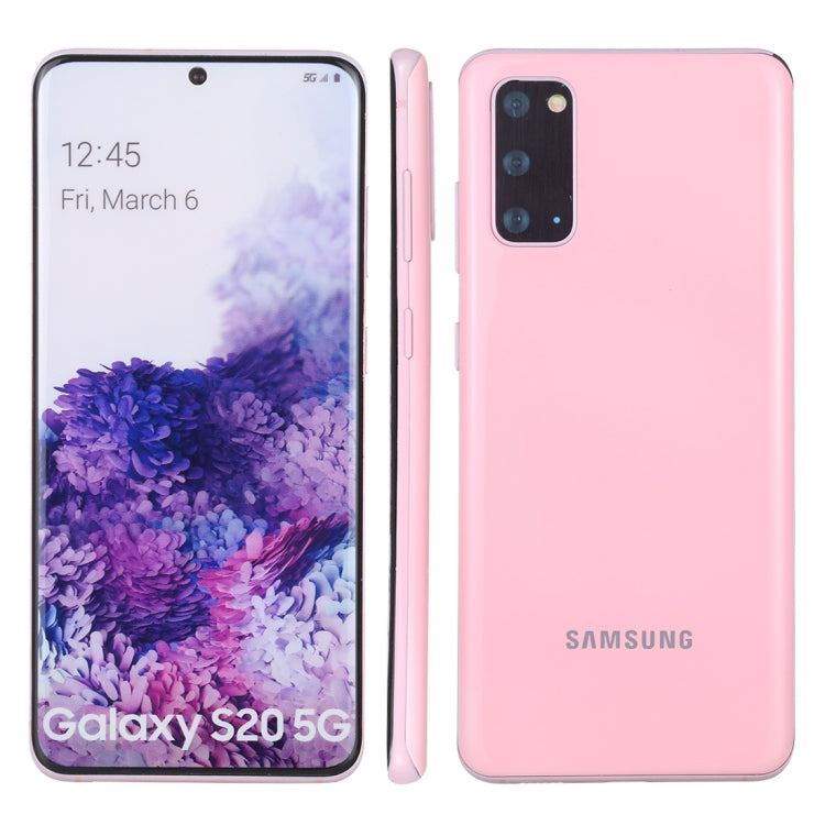 For Galaxy S20 5G Color Screen Non-Working Fake Dummy Display Model (Pink) - For Galaxy by PMC Jewellery | Online Shopping South Africa | PMC Jewellery | Buy Now Pay Later Mobicred