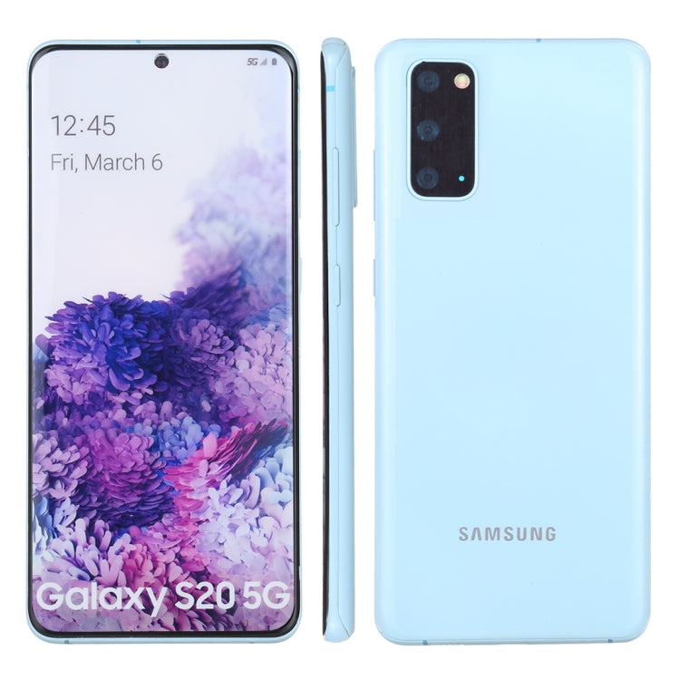 For Galaxy S20 5G Color Screen Non-Working Fake Dummy Display Model (Blue) - For Galaxy by PMC Jewellery | Online Shopping South Africa | PMC Jewellery | Buy Now Pay Later Mobicred