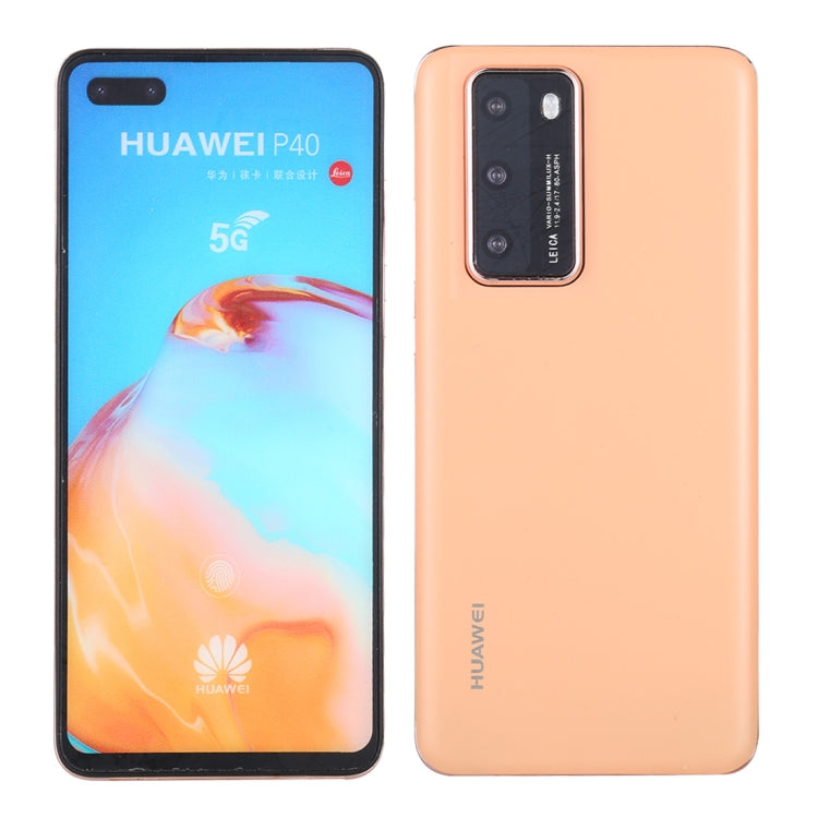 For Huawei P40 5G Color Screen Non-Working Fake Dummy Display Model (Gold) - For Huawei by PMC Jewellery | Online Shopping South Africa | PMC Jewellery | Buy Now Pay Later Mobicred