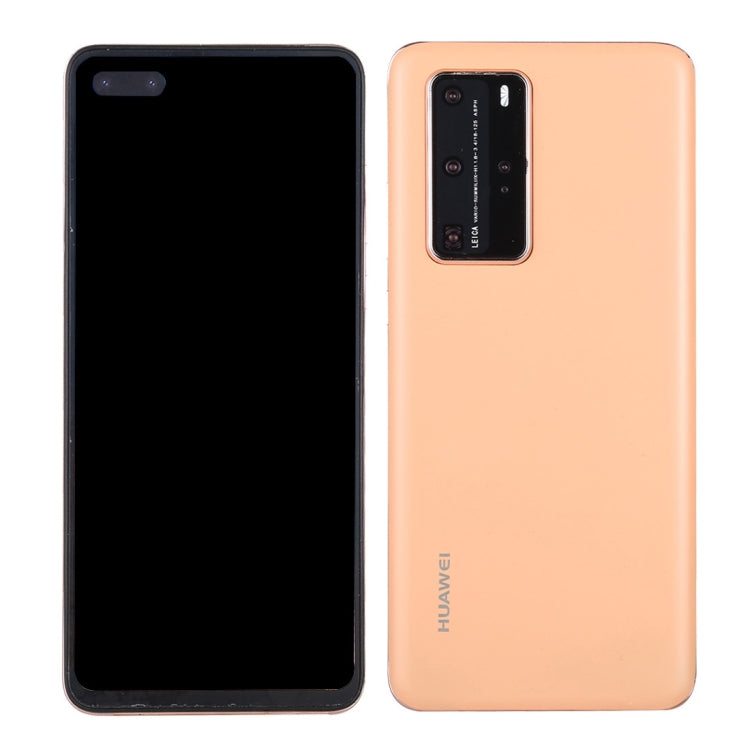 For Huawei P40 Pro 5G Black Screen Non-Working Fake Dummy Display Model (Gold) - For Huawei by PMC Jewellery | Online Shopping South Africa | PMC Jewellery | Buy Now Pay Later Mobicred