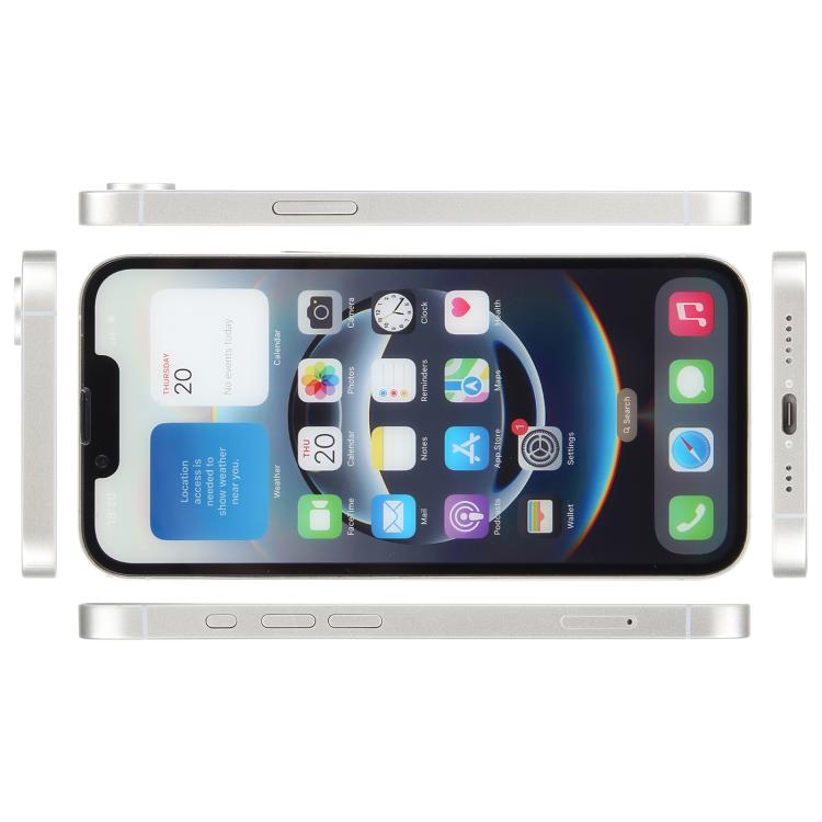 For iPhone 16e Color Screen Non-Working Fake Dummy Display Model (White) - For iPhone & iPad by PMC TechLife | Online Shopping South Africa | PMC TechLife | Buy Now Pay Later Mobicred
