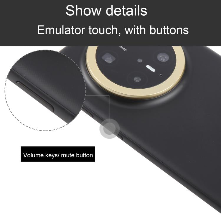 For Huawei Mate 70 Pro+ Color Screen Non-Working Fake Dummy Display Model (Black) - For Huawei by PMC TechLife | Online Shopping South Africa | PMC TechLife | Buy Now Pay Later Mobicred