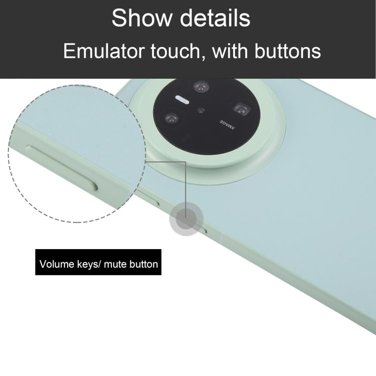 For Huawei Mate 70 Color Screen Non-Working Fake Dummy Display Model (Green) - For Huawei by PMC TechLife | Online Shopping South Africa | PMC TechLife | Buy Now Pay Later Mobicred