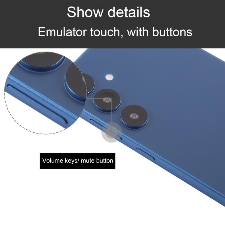 For Samsung Galaxy S25+ 5G Black Screen Non-Working Fake Dummy Display Model (Blue) - For Galaxy by PMC TechLife | Online Shopping South Africa | PMC TechLife | Buy Now Pay Later Mobicred