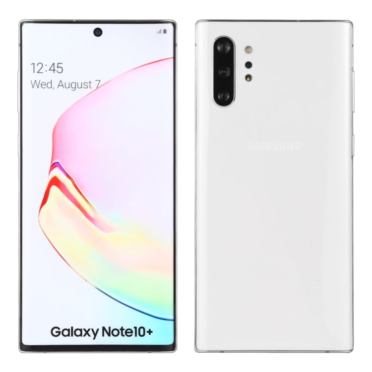 For Galaxy Note 10 + Original Color Screen Non-Working Fake Dummy Display Model (White) - For Galaxy by PMC Jewellery | Online Shopping South Africa | PMC Jewellery | Buy Now Pay Later Mobicred