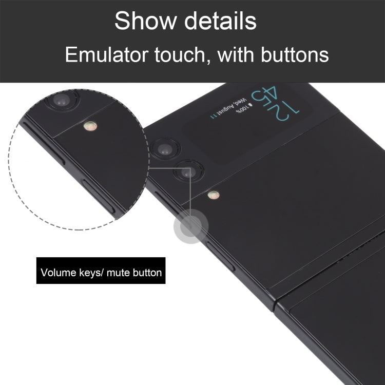 For Samsung Galaxy Z Flip4 Black Screen Non-Working Fake Dummy Display Model(Black) - free shipping - PMC Jewellery - Order now!