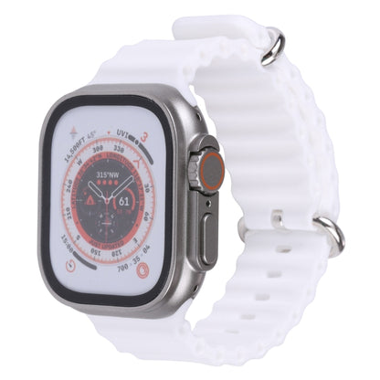 For Apple Watch Ultra 49mm Color Screen Non-Working Fake Dummy Display Model (White) - Watch Model by PMC Jewellery | Online Shopping South Africa | PMC Jewellery | Buy Now Pay Later Mobicred