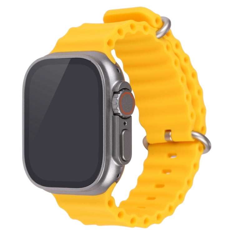 For Apple Watch Ultra 49mm Black Screen Non-Working Fake Dummy Display Model (Yellow) - Watch Model by PMC Jewellery | Online Shopping South Africa | PMC Jewellery | Buy Now Pay Later Mobicred