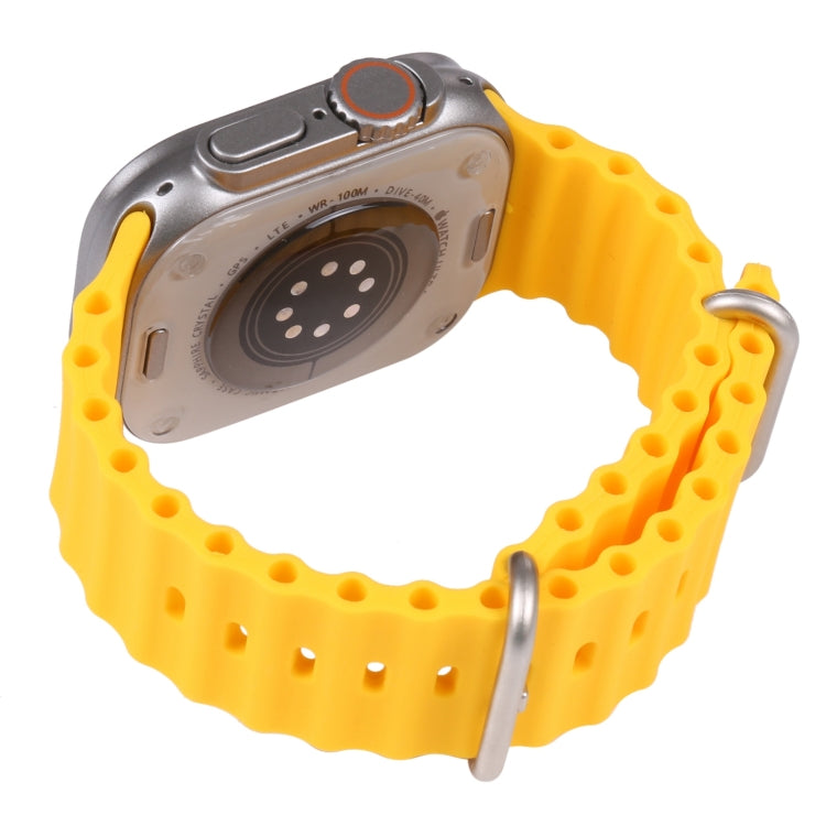 For Apple Watch Ultra 49mm Black Screen Non-Working Fake Dummy Display Model (Yellow) - Watch Model by PMC Jewellery | Online Shopping South Africa | PMC Jewellery | Buy Now Pay Later Mobicred