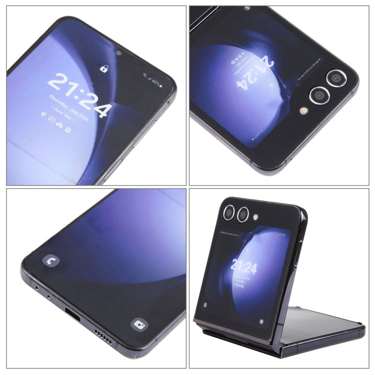 For Samsung Galaxy Z Flip5 Color Screen Non-Working Fake Dummy Display Model (Black) - For Galaxy by PMC TechLife | Online Shopping South Africa | PMC TechLife | Buy Now Pay Later Mobicred