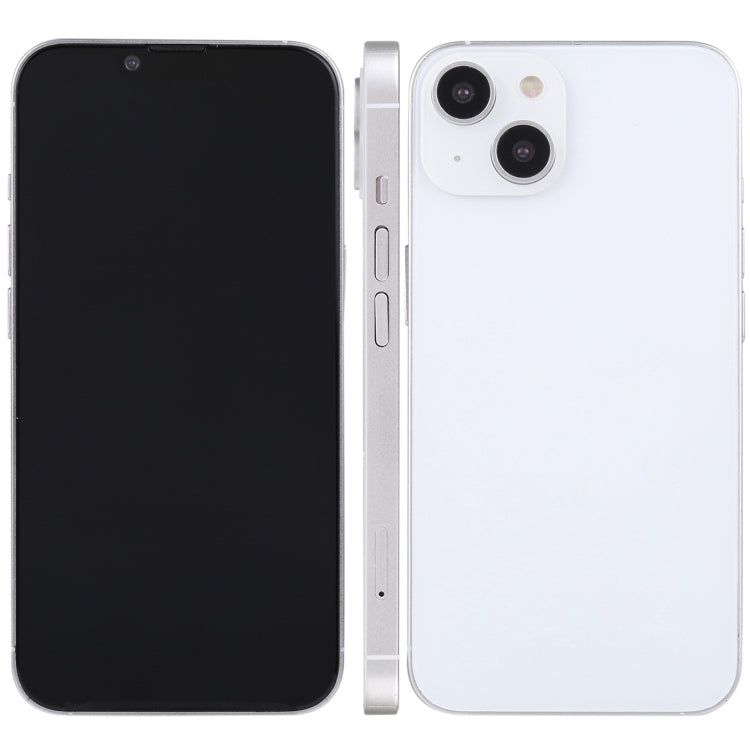 For iPhone 14 Black Screen Non-Working Fake Dummy Display Model (White) - For iPhone & iPad by PMC Jewellery | Online Shopping South Africa | PMC Jewellery | Buy Now Pay Later Mobicred