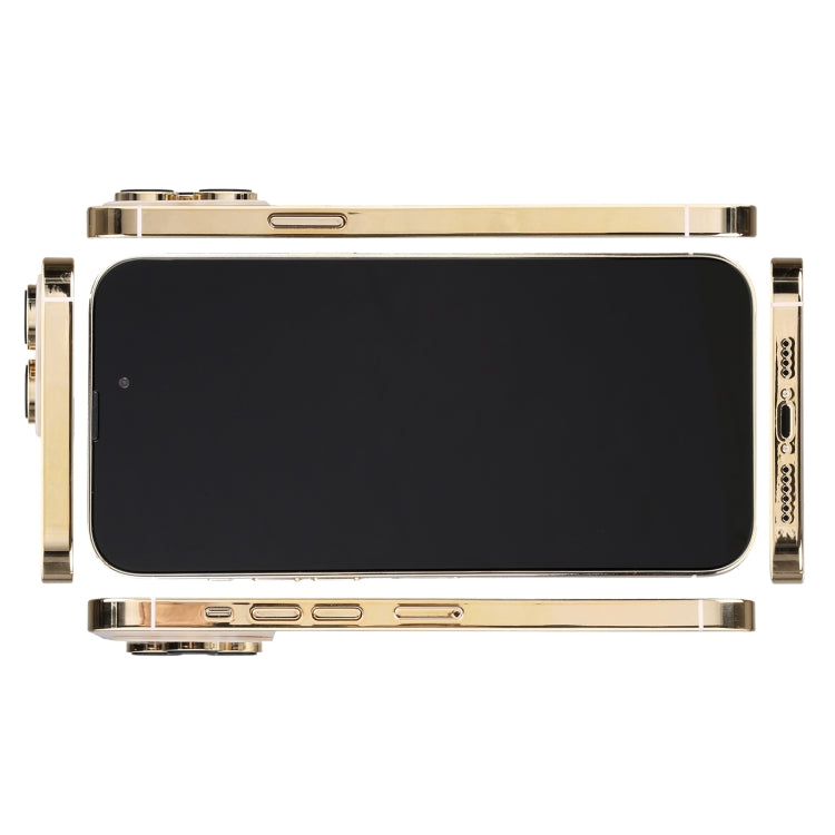For iPhone 14 Pro Max Black Screen Non-Working Fake Dummy Display Model (Gold) - For iPhone & iPad by PMC TechLife | Online Shopping South Africa | PMC TechLife