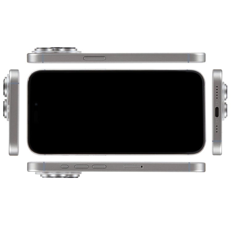 For iPhone 15 Pro Black Screen Non-Working Fake Dummy Display Model (Natural Titanium) - For iPhone & iPad by PMC TechLife | Online Shopping South Africa | PMC TechLife