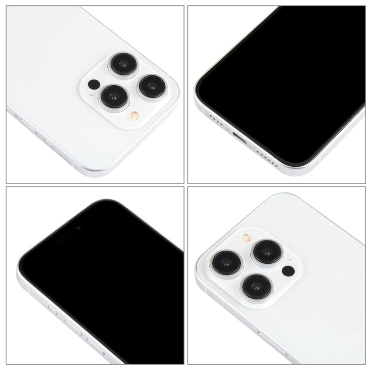 For iPhone 15 Pro Max Black Screen Non-Working Fake Dummy Display Model (White) - For iPhone & iPad by PMC Jewellery | Online Shopping South Africa | PMC Jewellery