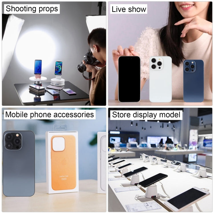 For iPhone 15 Pro Max Black Screen Non-Working Fake Dummy Display Model (Natural Titanium) - free shipping - PMC TechLife - Order now!