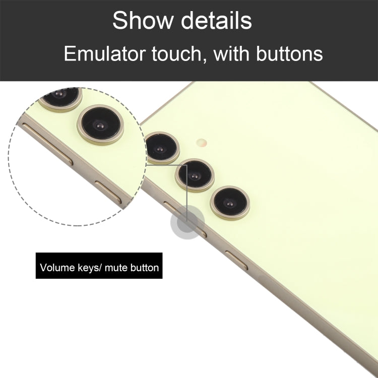 For Samsung Galaxy A55 5G Black Screen Non-Working Fake Dummy Display Model (Yellow) - For Galaxy by PMC Jewellery | Online Shopping South Africa | PMC Jewellery | Buy Now Pay Later Mobicred