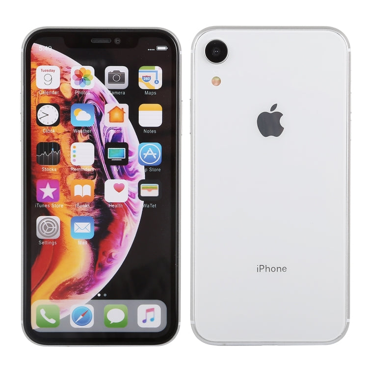 For iPhone XR Color Screen Non-Working Fake Dummy Display Model (White) - For iPhone & iPad by PMC Jewellery | Online Shopping South Africa | PMC Jewellery | Buy Now Pay Later Mobicred