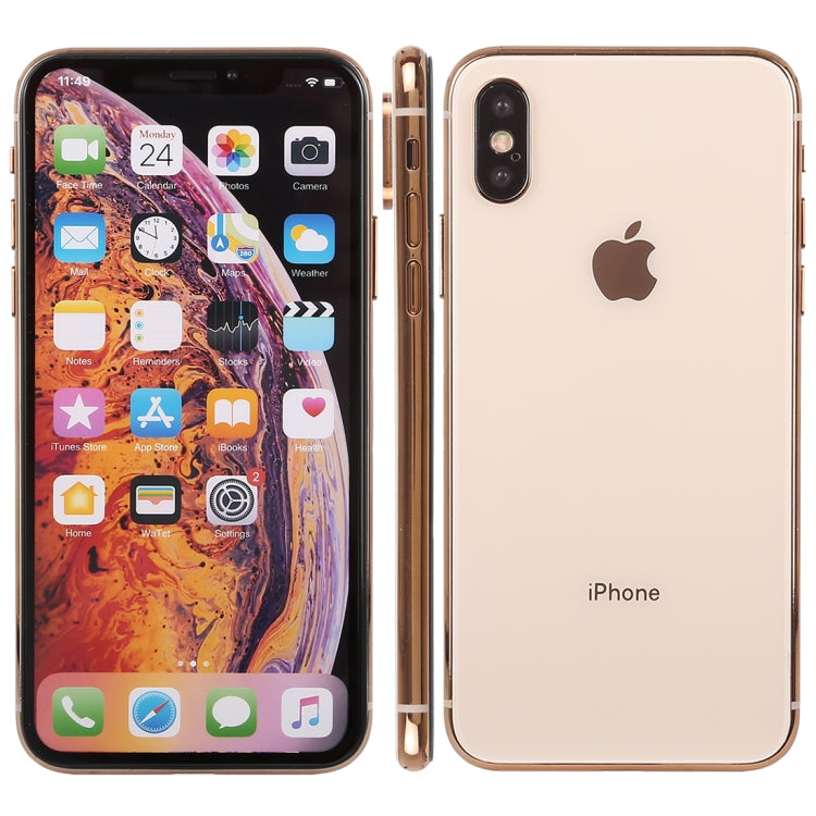 For iPhone XS Color Screen Non-Working Fake Dummy Display Model (Gold) - For iPhone & iPad by PMC TechLife | Online Shopping South Africa | PMC TechLife | Buy Now Pay Later Mobicred