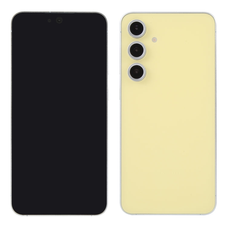 For Samsung Galaxy S24 FE 5G Black Screen Non-Working Fake Dummy Display Model (Yellow) - For Galaxy by PMC TechLife | Online Shopping South Africa | PMC TechLife | Buy Now Pay Later Mobicred