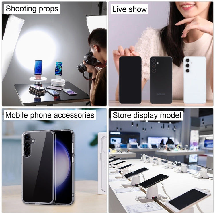 For Samsung Galaxy S24 FE 5G Black Screen Non-Working Fake Dummy Display Model (Blue) - For Galaxy by PMC TechLife | Online Shopping South Africa | PMC TechLife | Buy Now Pay Later Mobicred