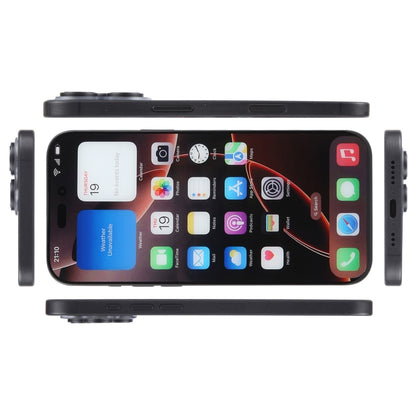 For iPhone 16 Pro Color Screen Non-Working Fake Dummy Display Model (Black) - For iPhone & iPad by PMC Jewellery | Online Shopping South Africa | PMC Jewellery | Buy Now Pay Later Mobicred