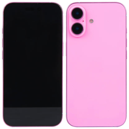 For iPhone 16 Plus Black Screen Non-Working Fake Dummy Display Model (Pink) - For iPhone & iPad by PMC Jewellery | Online Shopping South Africa | PMC Jewellery | Buy Now Pay Later Mobicred