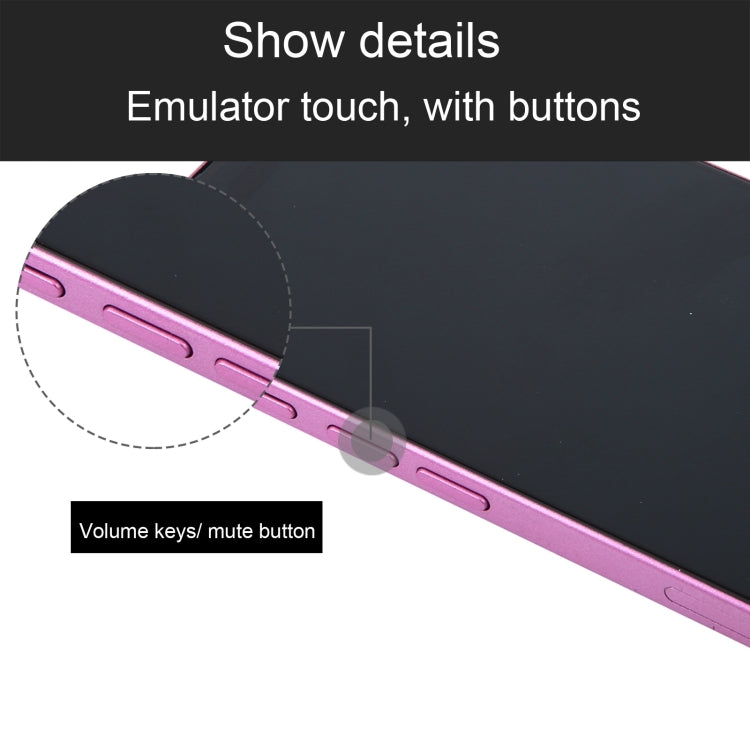 For iPhone 16 Plus Black Screen Non-Working Fake Dummy Display Model (Pink) - free shipping - PMC Jewellery - Order now!