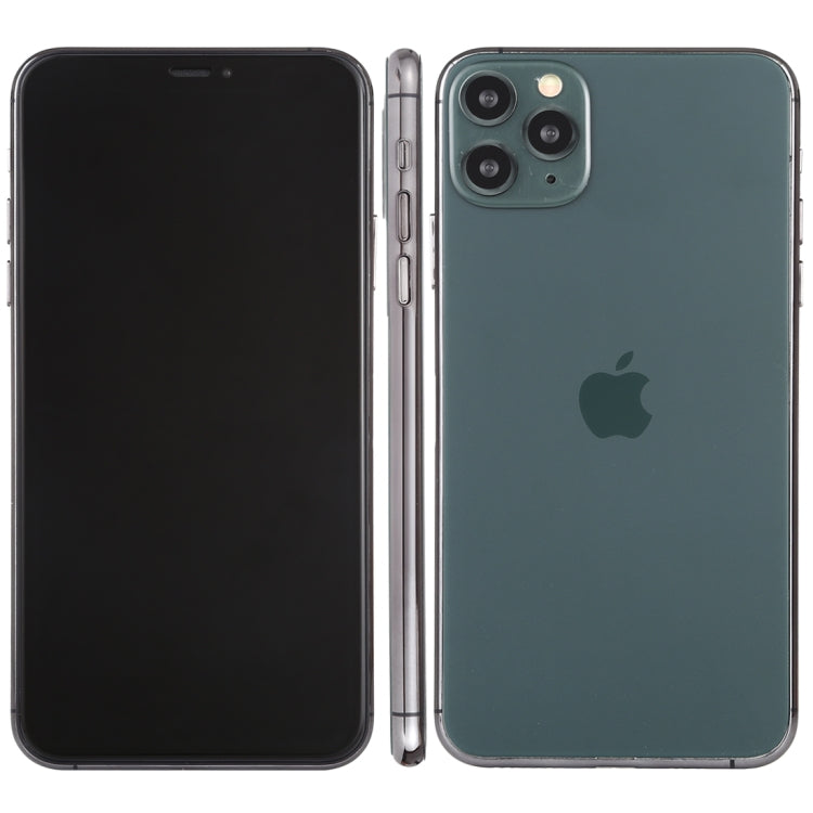 For iPhone 11 Pro Max Black Screen Non-Working Fake Dummy Display Model (Green) - For iPhone & iPad by PMC TechLife | Online Shopping South Africa | PMC TechLife | Buy Now Pay Later Mobicred