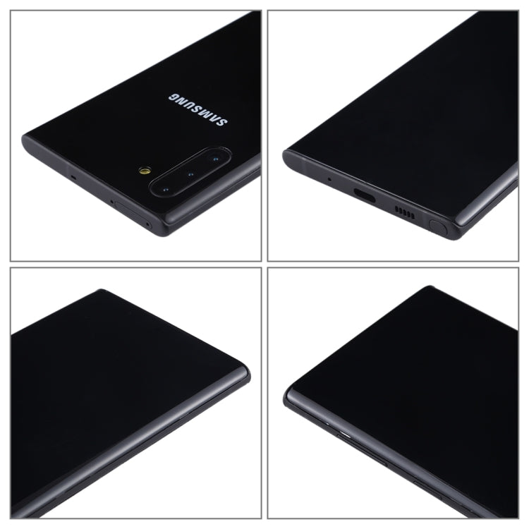 For Galaxy Note 10 Black Screen Non-Working Fake Dummy Display Model (Black) - For Galaxy by PMC Jewellery | Online Shopping South Africa | PMC Jewellery | Buy Now Pay Later Mobicred