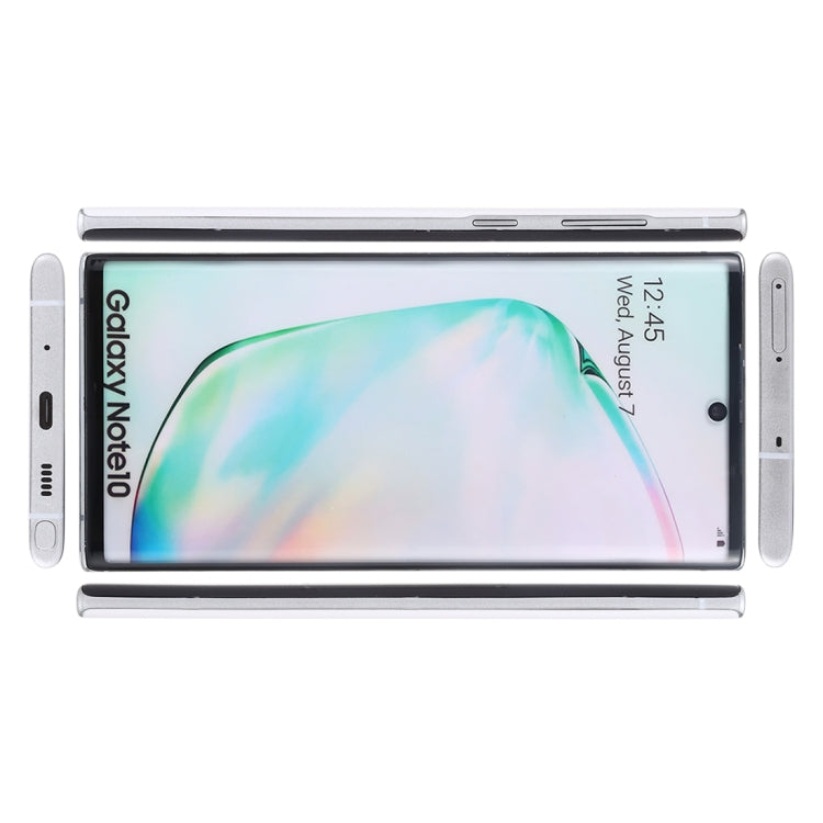 For Galaxy Note 10 Color Screen Non-Working Fake Dummy Display Model (White) - For Galaxy by PMC Jewellery | Online Shopping South Africa | PMC Jewellery | Buy Now Pay Later Mobicred