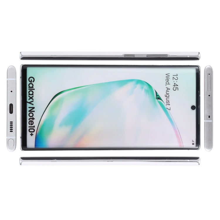 For Galaxy Note 10 + Color Screen Non-Working Fake Dummy Display Model (White) - For Galaxy by PMC Jewellery | Online Shopping South Africa | PMC Jewellery | Buy Now Pay Later Mobicred