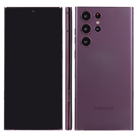 For Samsung Galaxy S22 Ultra 5G Black Screen Non-Working Fake Dummy Display Model (Purple) - For Galaxy by PMC Jewellery | Online Shopping South Africa | PMC Jewellery | Buy Now Pay Later Mobicred