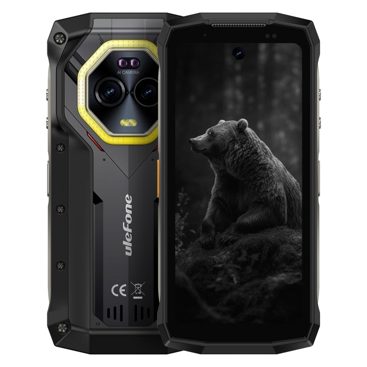 Ulefone Armor Mini 20, Night Vision, 8GB+256GB, IP68/IP69K Rugged Phone, 4.7 inch Android 14 MediaTek Dimensity 6300 Octa Core, Network: 4G, NFC, OTG (Black) - Ulefone by Ulefone | Online Shopping South Africa | PMC Jewellery | Buy Now Pay Later Mobicred