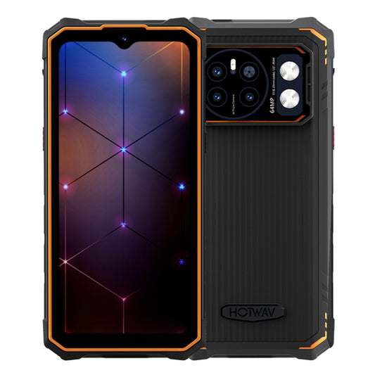 HOTWAV CYBER 13, IP68/IP69K Rugged Phone, 8GB+128GB, 10800mAh, 6.6 inch Android 14.0 Unisoc T606 Octa Core, Network: 4G, NFC, OTG (Orange) - Other by HOTWAV | Online Shopping South Africa | PMC Jewellery | Buy Now Pay Later Mobicred