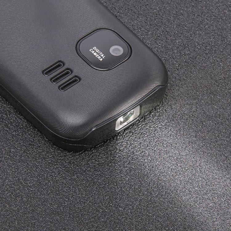 UNIWA E1808 Elder Keypad Phone, 1.77 inch SC6531E, LED Flashlight, 21 Keys, Network: 2G, Triple SIM, EU Plug (Black) - free shipping - PMc TechLife - Order now!