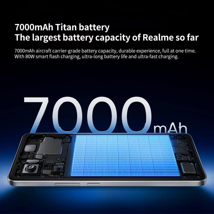 Realme Neo7, 12GB+256GB, 6.78 inch Android 15 / Realme UI 6.0 MediaTek Dimensity 9300+ Octa Core, NFC, Network: 5G, Support Google Play (White) - free shipping - PMc TechLife - Order now!