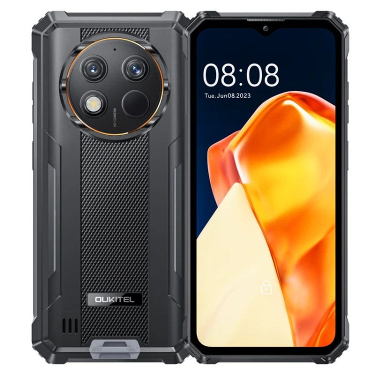 [HK Warehouse] Oukitel G1 Rugged Phone, 6GB+256GB, Fingerprint Identification, 6.52 inch Android 14 T606 Octa Core, NFC, OTG, Network: 4G (Grey) - Other by OUKITEL | Online Shopping South Africa | PMC Jewellery | Buy Now Pay Later Mobicred