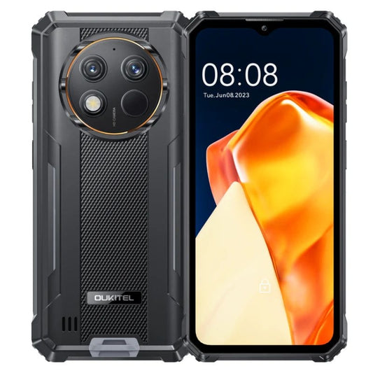 Oukitel G1 Rugged Phone, 6GB+256GB, Fingerprint Identification, 6.52 inch Android 14 T606 Octa Core, NFC, OTG, Network: 4G (Grey) - OUKITEL by OUKITEL | Online Shopping South Africa | PMC Jewellery | Buy Now Pay Later Mobicred