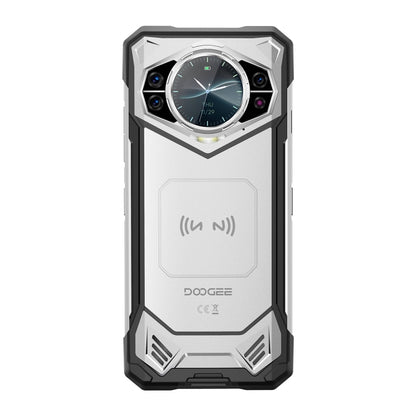 [HK Warehouse] DOOGEE S200 Rugged Phone, 12GB+256GB, Side Fingerprint, 6.72 inch Android 14 Dimensity 7050 Octa Core 2.6GHz, Network: 5G, OTG, NFC  (Silver) - DOOGEE by DOOGEE | Online Shopping South Africa | PMC Jewellery | Buy Now Pay Later Mobicred