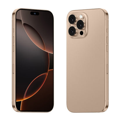 i16 Pro Max / A08A, 3GB+64GB, 6.73 inch Screen, Face Identification, Android 8.1 MTK6753 Octa Core, Network: 4G, Dual SIM, US Plug (Gold) -  by PMC Jewellery | Online Shopping South Africa | PMC Jewellery | Buy Now Pay Later Mobicred