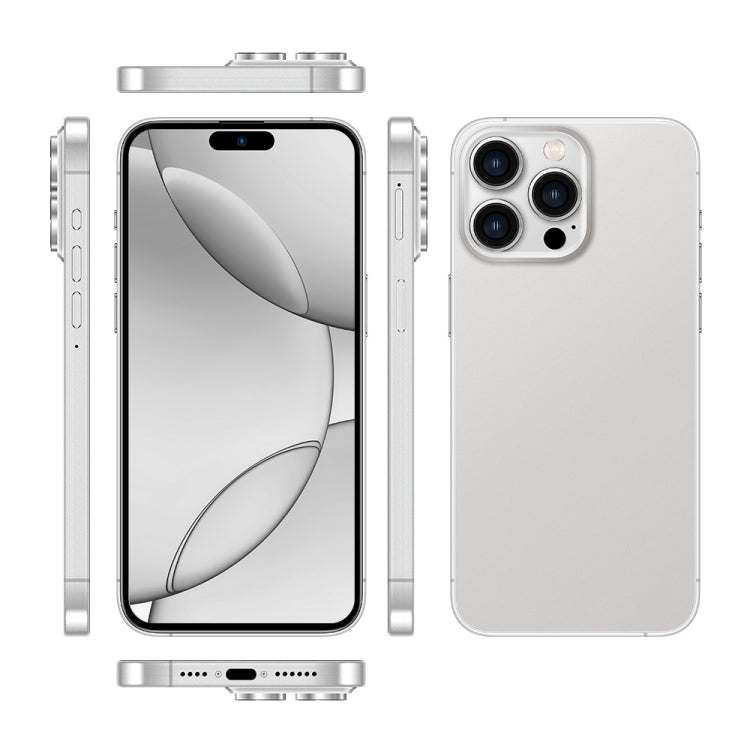 i16 Pro Max / Q5A, 6GB+128GB, 6.5 inch Screen, Face Identification, Android 10 MTK6762 Octa Core, OTG, NFC, Network: 4G, Dual SIM, US Plug (White) - free shipping - PMC Jewellery - Order now!