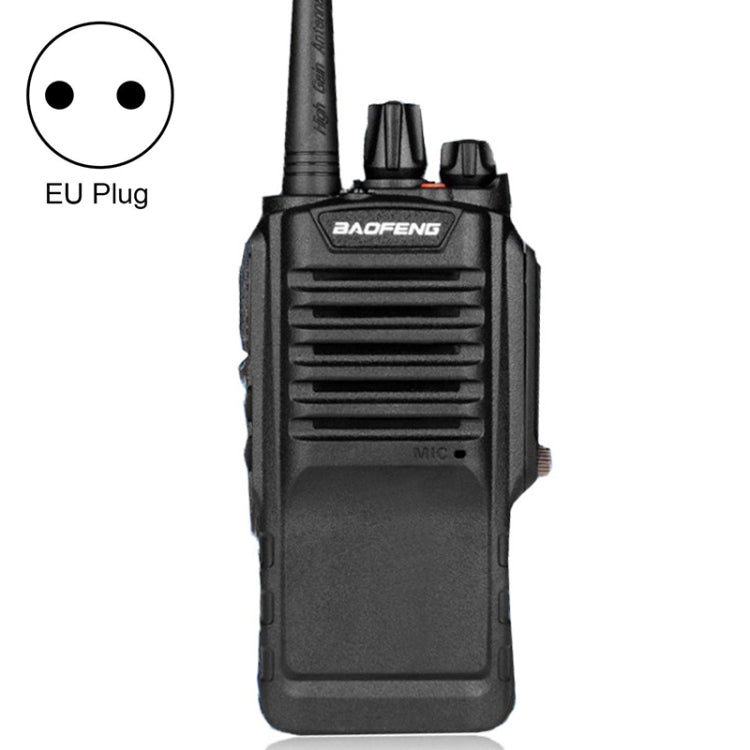 BaoFeng BF-9700 8W Single Band Radio Handheld Walkie Talkie with Monitor Function, EU Plug(Black) - Handheld Walkie Talkie by BAOFENG | Online Shopping South Africa | PMC Jewellery | Buy Now Pay Later Mobicred