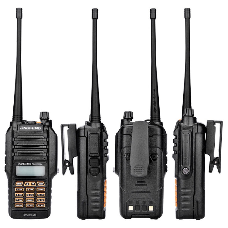 BaoFeng BF-UV9Rplus 16W Waterproof Dual Band Radio Handheld Antenna Walkie Talkie, US Plug - Handheld Walkie Talkie by BAOFENG | Online Shopping South Africa | PMC Jewellery | Buy Now Pay Later Mobicred