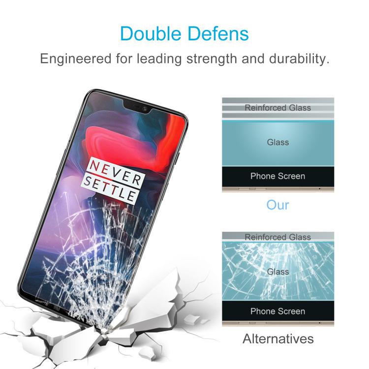 0.26mm 9H 2.5D Tempered Glass Film for OnePlus 6 - Others by DIYLooks | Online Shopping South Africa | PMC TechLife | Buy Now Pay Later Mobicred